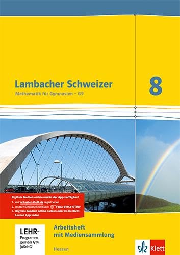 Lambacher Schweizer Mathematik 8 - G9. Ausgabe Hessen: Arbeitsheft plus Lösungsheft und Lernsoftware Klasse 8 (Lambacher Schweizer. Ausgabe für Hessen ab 2013)