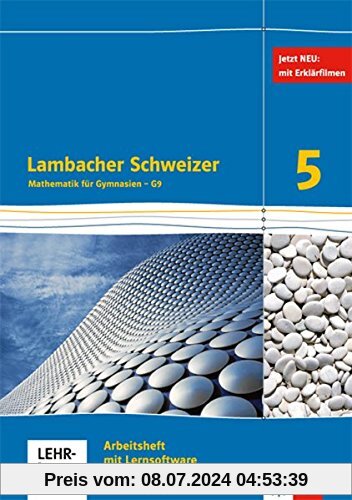 Lambacher Schweizer - Ausgabe für Niedersachsen G9 / Arbeitsheft plus Lösungsheft und Lernsoftware 5. Schuljahr