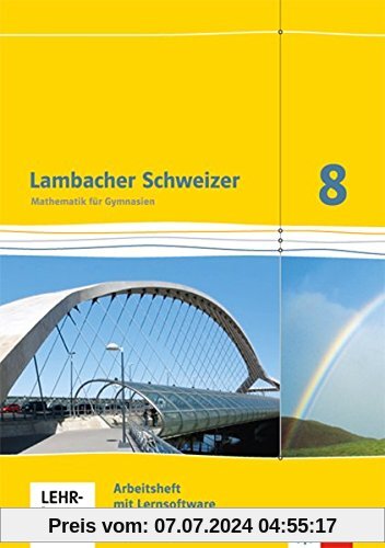 Lambacher Schweizer - Ausgabe für Rheinland-Pfalz 2012 / Arbeitsheft plus Lösungsheft und Lernsoftware 8. Schuljahr