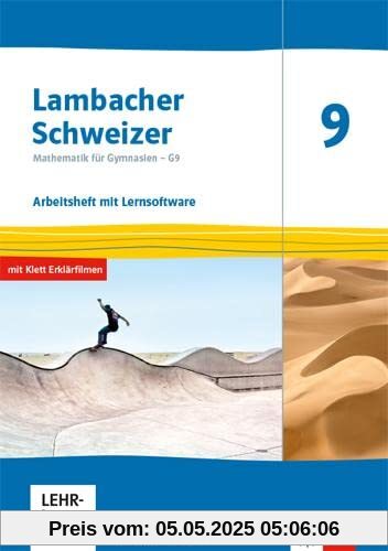 Lambacher Schweizer Mathematik 9 - G9. Ausgabe Nordrhein-Westfalen: Arbeitsheft plus Lösungsheft und Lernsoftware Klasse 9 (Lambacher Schweizer Mathematik G9. Ausgabe für Nordrhein-Westfalen ab 2019)