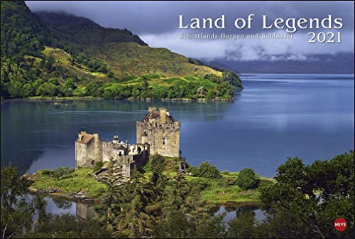 Land of Legends Kalender 2021: Schottlands Burgen und Schlösser von Heye