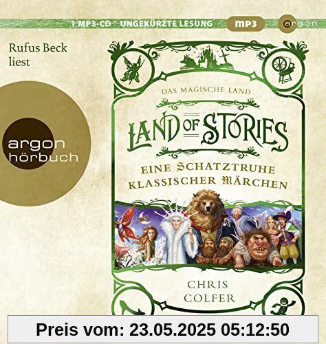 Land of Stories: Das magische Land - Eine Schatztruhe klassischer Märchen: . Land of Stories: Das magische Land - Eine Schatztruhe klassischer Märchen: .