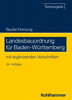 Landesbauordnung für Baden-Württemberg von Kohlhammer