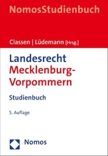 Landesrecht Mecklenburg-Vorpommern: Studienbuch von Nomos