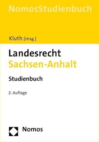 Landesrecht Sachsen-Anhalt: Studienbuch