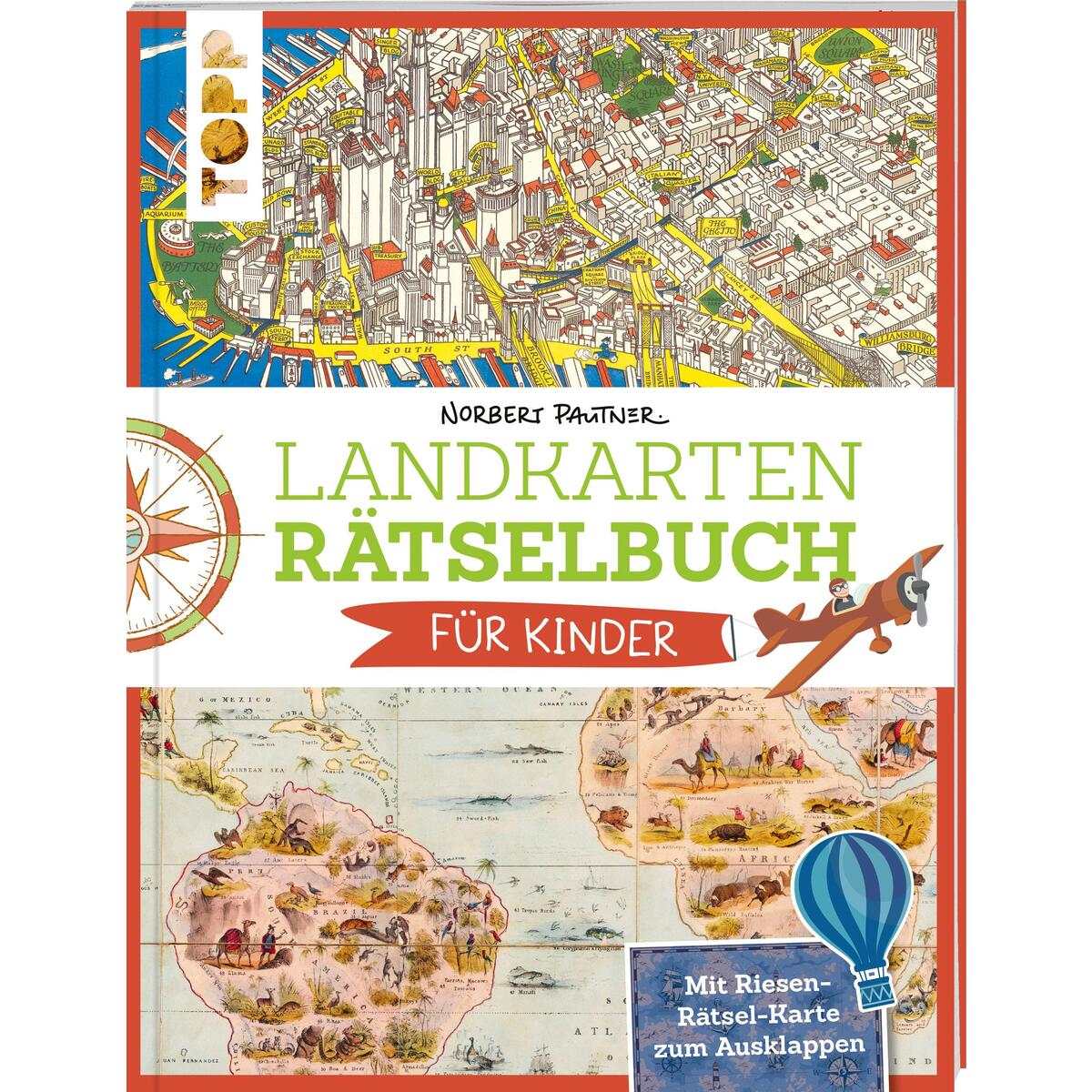 Landkarten Rätselbuch Landkarten Rätselbuch von TOPP