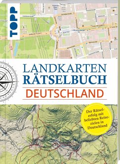 Landkarten Rätselbuch - Deutschland von Frech
