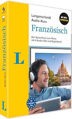Langenscheidt Audio-Kurs Französisch: Der Sprachkurs zum Hören mit 4 Audio-CDs und Begleitbuch