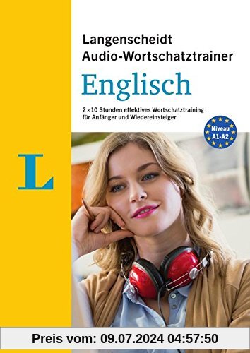 Langenscheidt Audio-Wortschatztrainer Englisch für Anfänger - Wortschatztrainer auf 1 MP3-CD, 16-seitiges Begleitheft: 2 x 10 Stunden effektives ... Audio-Wortschatztrainer für Anfänger)
