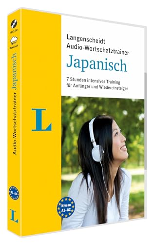 Langenscheidt Audio-Wortschatztrainer Japanisch: 7 Stunden intensives Training für Anfänger und Wiedereinsteiger von Langenscheidt bei PONS