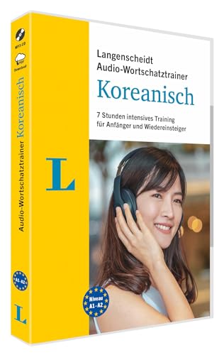 Langenscheidt Audio-Wortschatztrainer Koreanisch: 7 Stunden intensives Training für Anfänger und Wiedereinsteiger von Langenscheidt bei PONS