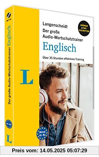 Langenscheidt Der große Audio-Wortschatztrainer Englisch: Über 35 Stunden Englisch lernen mit MP3-CD (Langenscheidt Audio-Wortschatztrainer)