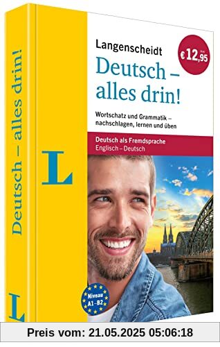 Langenscheidt Deutsch - alles drin: Wortschatz und Grammatik - nachschlagen, lernen und üben (Langenscheidt Alles drin!)