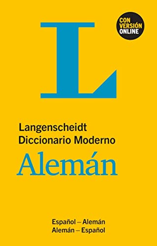 Langenscheidt Diccionario Moderno Alemán: Español-Alemán/Alemán-Español