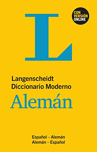 Langenscheidt Diccionario Moderno Alemán - Buch und Online: Deutsch-Spanisch/Spanisch-Deutsch Langenscheidt Diccionario Moderno Alemán - Buch und Online: Deutsch-Spanisch/Spanisch-Deutsch