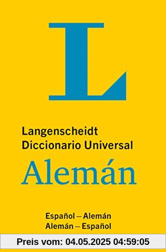Langenscheidt Diccionario Universal Alemán: Español-Alemán / Alemán-Español
