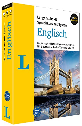 Langenscheidt Englisch Sprachkurs mit System: Englisch lernen – gründlich und systematisch mit 2 Büchern, MP3-Download und 5 CDs (Langenscheidt mit System)