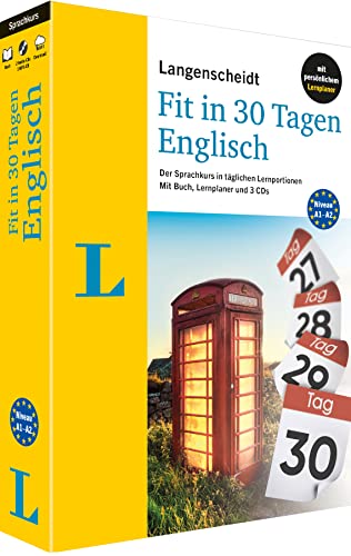 Langenscheidt Fit in 30 Tagen Englisch: Sprachkurs für Anfänger und Wiedereinsteiger mit Buch, 3 CDs und persönlichem Lernplaner Langenscheidt Fit in 30 Tagen Englisch: Sprachkurs für Anfänger und Wiedereinsteiger mit Buch, 3 CDs und persönlichem Lernplaner