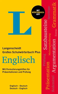 Langenscheidt Großes Schulwörterbuch Plus Englisch von Langenscheidt bei PONS