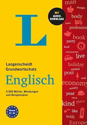 Langenscheidt Grundwortschatz Englisch: 4.000 Wörter, Wendungen und Beispielsätze mit Audio-Download von Langenscheidt bei PONS