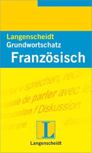 Langenscheidt Grundwortschatz Französisch Langenscheidt Grundwortschatz Französisch