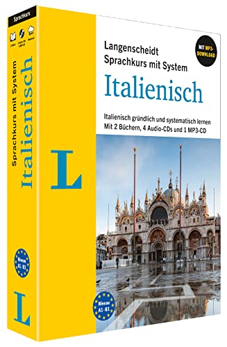 Langenscheidt Italienisch mit System: Italienisch systematisch lernen.Mit 2 Büchern, MP3-Download und 5 CDs (Langenscheidt mit System)