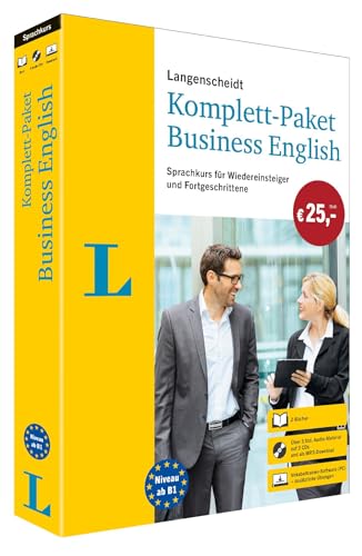 Langenscheidt Komplett-Paket Business English: Sprachkurs mit 2 Büchern, 3 Audio-CDs, MP3-Download, Software-Download: Sprachkurs für Wiedereinsteiger und Fortgeschrittene Langenscheidt Komplett-Paket Business English: Sprachkurs mit 2 Büchern, 3 Audio-CDs, MP3-Download, Software-Download: Sprachkurs für Wiedereinsteiger und Fortgeschrittene