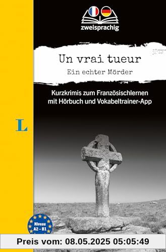 Langenscheidt Krimi zweisprachig Französisch - Un vrai tueur - Ein echter Mörder (A2/B1): Kurzkrimis zum Französischlernen mit Hörbuch und Vokabeltrainer-App