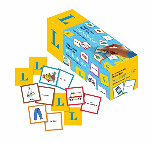 Langenscheidt Memo-Spiel "Wie heißt das?" - Memo-Spiel in einer Box mit 200 Karten und Spielanleitung: Spielerisch Deutsch lernen (Langenscheidt Memo-Spiele) von Langenscheidt bei PONS