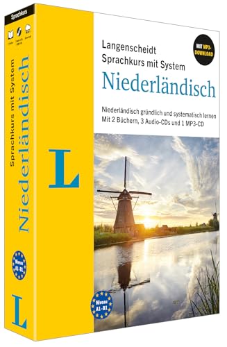 Langenscheidt Niederländisch mit System: Niederländisch gründlich und systematisch lernen mit 2 Büchern, 3 Audio-CDs, 1 MP3-CD und MP3-Download (Langenscheidt mit System)