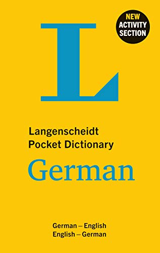 Langenscheidt Pocket Dictionary German: German-English/English-German von Pons GmbH
