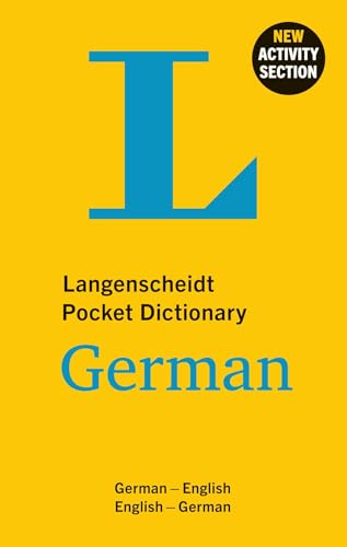 Langenscheidt Pocket Dictionary German: Deutsch-Englisch/Englisch-Deutsch