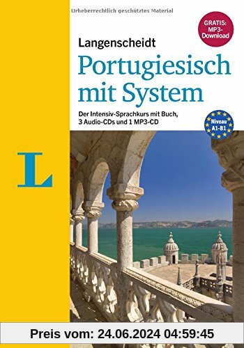 Langenscheidt Portugiesisch mit System - Sprachkurs mit Buch, 3 Audio-CDs, 1 MP3-CD und MP3-Download: Der Intensiv-Sprachkurs mit Buch, 3 Audio-CDs  und 1 MP3-CD (Langenscheidt Sprachkurse mit System)