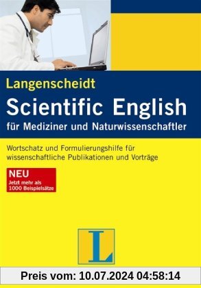 Langenscheidt Scientific English: Formulierungshilfen für wissenschaftliche Arbeiten, Publikationen und Vorträge, Englisch und Deutsch