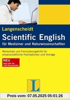 Langenscheidt Scientific English: Formulierungshilfen für wissenschaftliche Arbeiten, Publikationen und Vorträge, Englisch und Deutsch