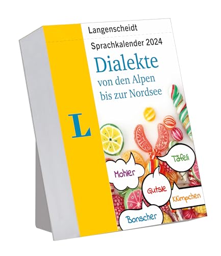 Langenscheidt Sprachkalender Dialekte 2024: Von den Alpen bis zur Nordsee, Tagesabreißkalender von Langenscheidt bei PONS