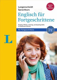 Langenscheidt Sprachkurs Englisch für Fortgeschrittene - Sprachkurs mit 4 Büchern und 2 MP3-CDs von Langenscheidt bei PONS
