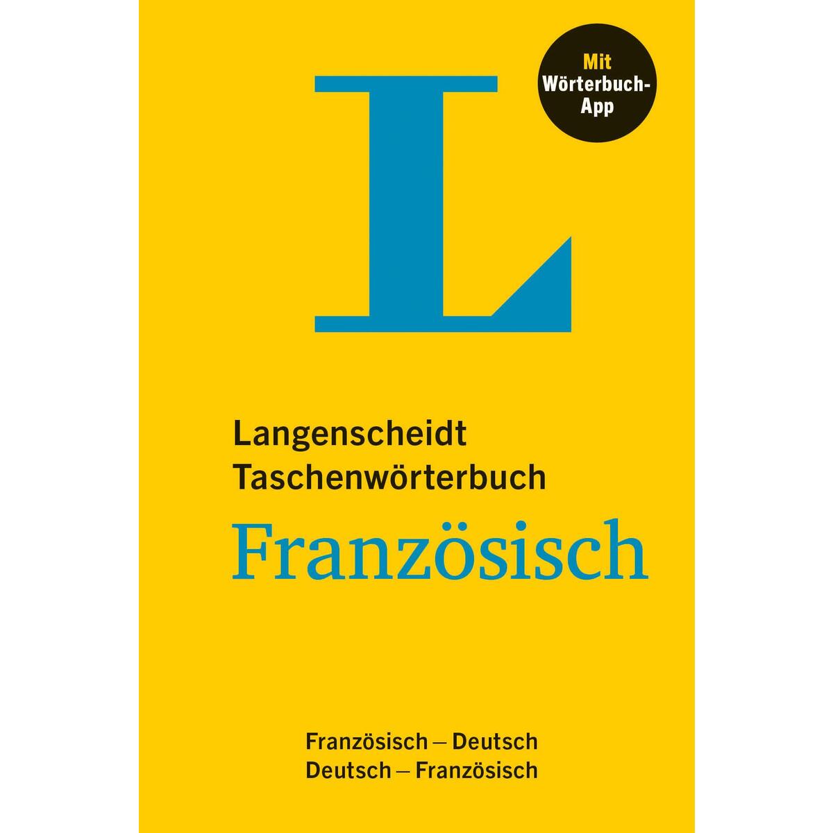 Langenscheidt Taschenwörterbuch Französisch Langenscheidt Taschenwörterbuch Französisch von Langenscheidt bei PONS