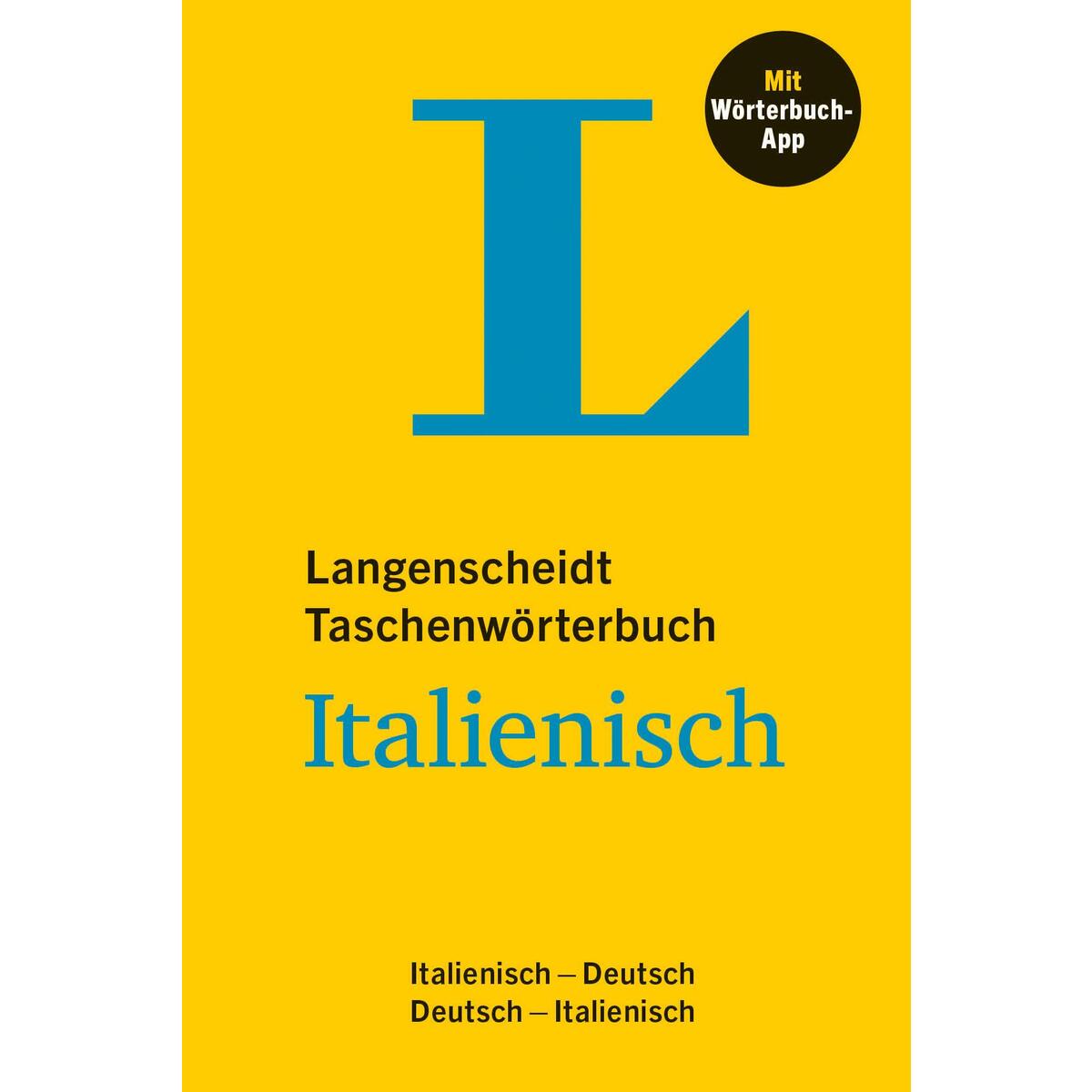 Langenscheidt Taschenwörterbuch Italienisch Langenscheidt Taschenwörterbuch Italienisch von Langenscheidt bei PONS