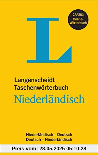 Langenscheidt Taschenwörterbuch Niederländisch - Buch mit Online-Anbindung: Niederländisch-Deutsch/Deutsch-Niederländisch (Langenscheidt Taschenwörterbücher)