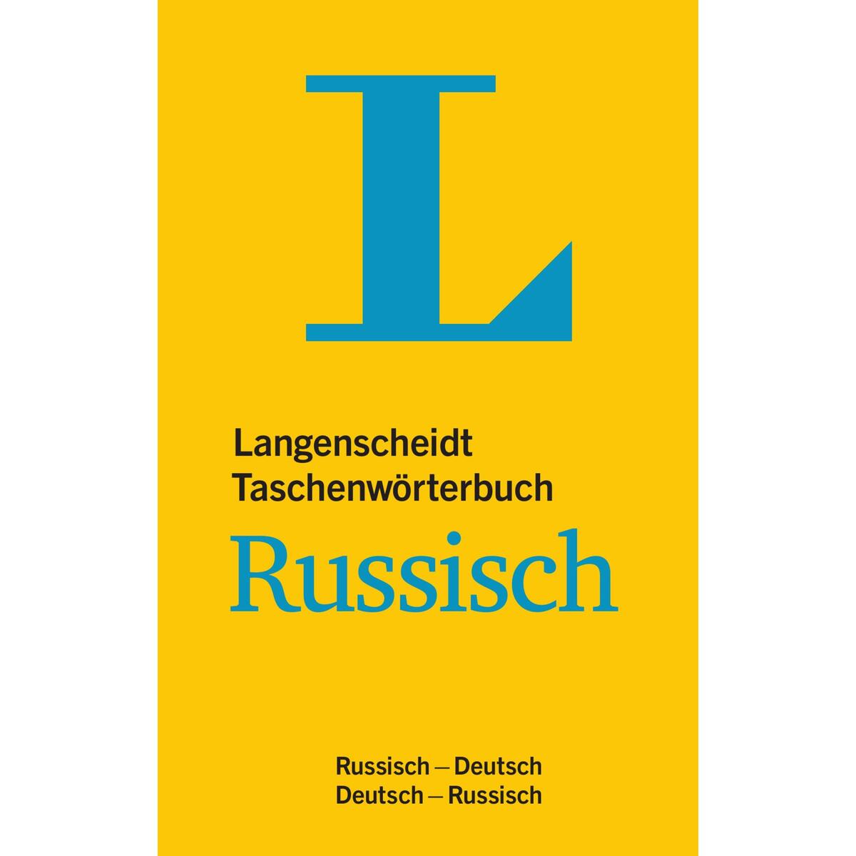 Langenscheidt Taschenwörterbuch Russisch Langenscheidt Taschenwörterbuch Russisch von Langenscheidt bei PONS