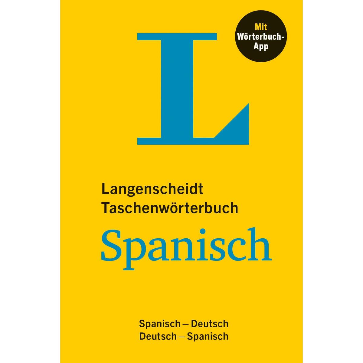 Langenscheidt Taschenwörterbuch Spanisch Langenscheidt Taschenwörterbuch Spanisch von Langenscheidt bei PONS