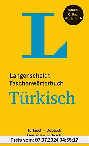 Langenscheidt Taschenwörterbuch Türkisch - Buch mit Online-Anbindung: Türkisch-Deutsch/Deutsch-Türkisch (Langenscheidt Taschenwörterbücher)