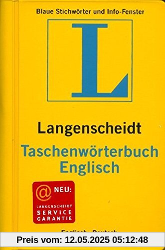 Langenscheidt Taschenwörterbücher: Langenscheidts Taschenwörterbuch, Englisch