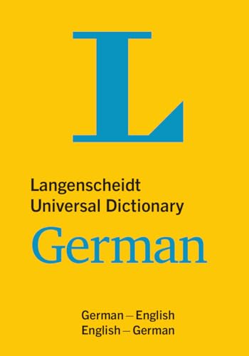 Langenscheidt Universal Dictionary German: Deutsch-Englisch / Englisch-Deutsch von Langenscheidt