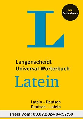 Langenscheidt Universal-Wörterbuch Latein: Latein - Deutsch / Deutsch - Latein