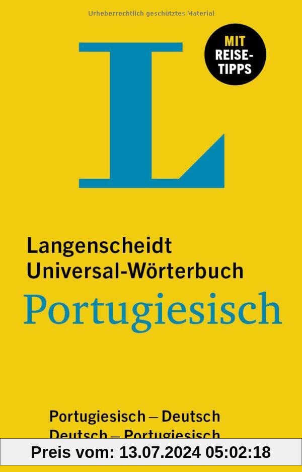 Langenscheidt Universal-Wörterbuch Portugiesisch: Portugiesisch-Deutsch / Deutsch-Portugiesisch