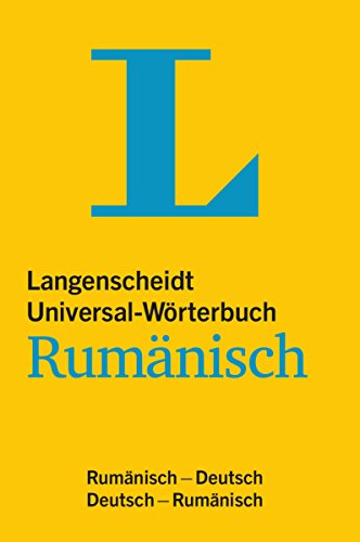Langenscheidt Universal-Wörterbuch Rumänisch: Rumänisch-Deutsch/Deutsch-Rumänisch