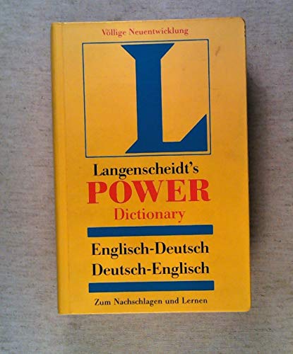 Langenscheidt's Power Dictionary, Englisch