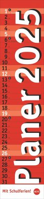Langplaner, rot 2025 von Heye / Heye Kalender